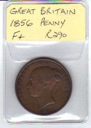 GREAT BRITAIN 1856  PENNY