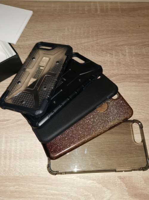 iPhone 7 Plus 256GB with extra protective covers