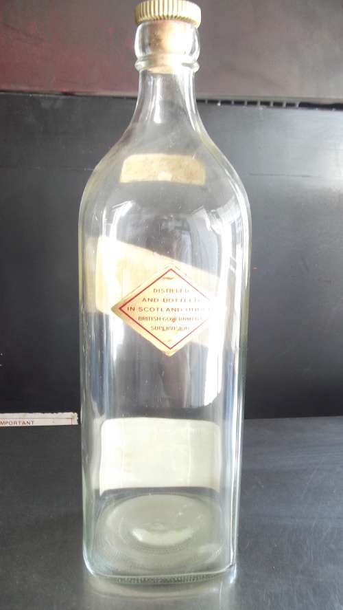 JOHNNIE WALKER ONE IMPERIAL HALF GALLON WHISKEY BOTTLE
