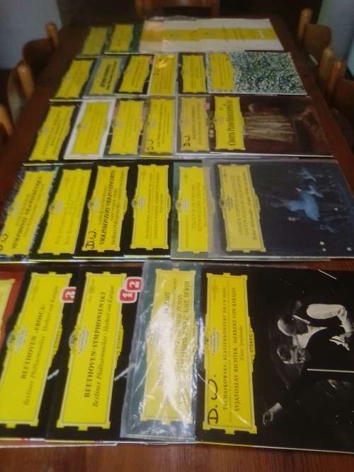 DEUTSCHE GRAMMOPHON LP RECORDS. TOTAL OF 28.