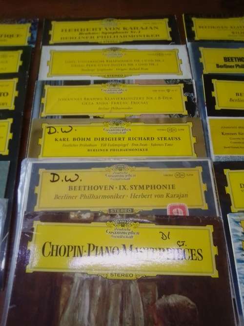 DEUTSCHE GRAMMOPHON LP RECORDS. TOTAL OF 28.