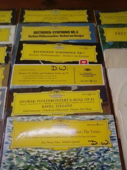 DEUTSCHE GRAMMOPHON LP RECORDS. TOTAL OF 28.