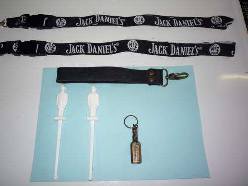 LIMITED EDITION - COLLECTORS ITEMS -- ----JACK DANIELS LANIARDS / KEY RING / STIRRERS