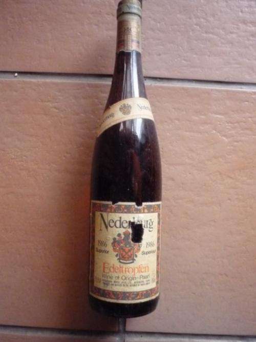 COLLECTORS WINE : 1986 NEDERBURG EDELTROPFEN