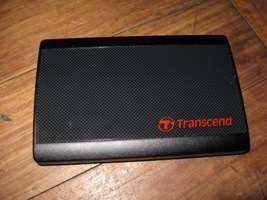 Transcend External harddrive,250GB, for only R300.00! 1 day auction !