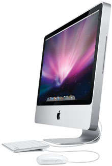 APPLE IMAC  CORE 2 DUO ,2.4GhzWITH 20",ALUMINUM,FOR ONLY R2300.NO RESERVE.PLEASE READ BEFORE YOU BID
