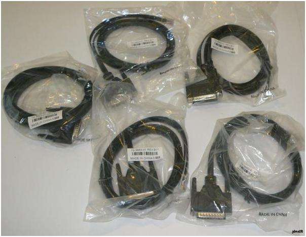 CISCO 72-3663-01 CONSOLE MODEM CABLE DB25 TO RJ45,NEW