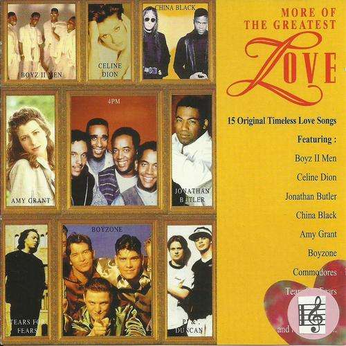 More Of The Greatest Love - Various (CD) [Small round pink sticker on booklet]