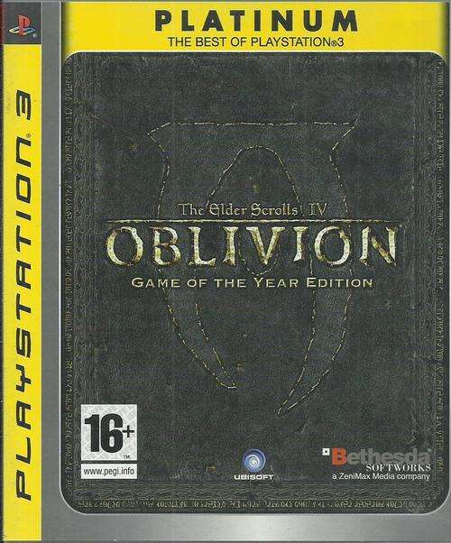 The Elder Scrolls IV - Oblivion : Game Of The Year Edition (PS3 Platinum)