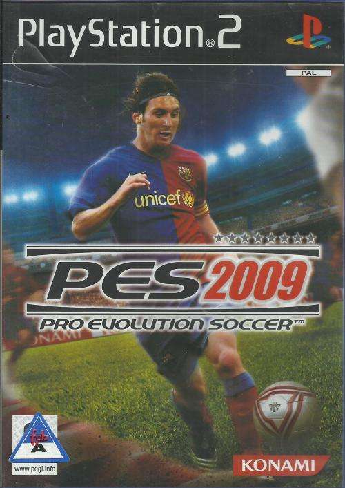 Pro Evolution Soccer - PES 2009 (PS2) [No Manual]
