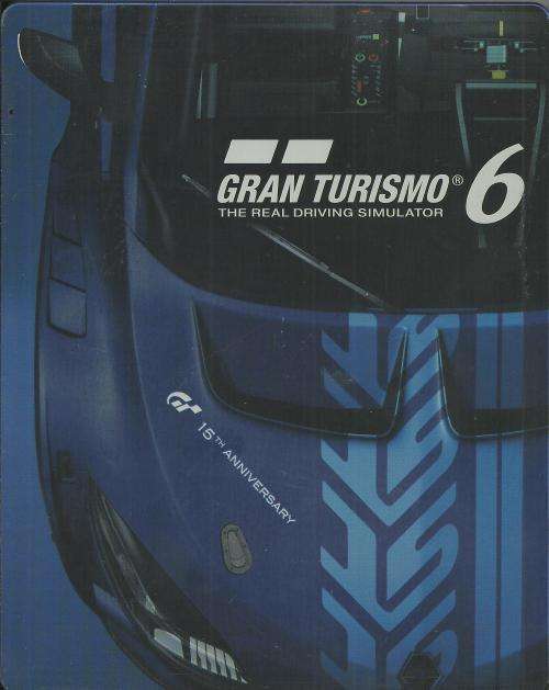 Gran Turismo 6 (PS3) [15th Anniversary Steel Case]