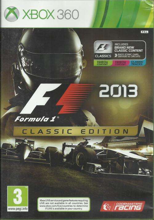 F1 2013 - Classic Edition (Xbox 360)