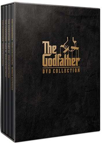 The Godfather - DVD Collection (DVD) [Box holding DVD's worn around edges and spine)