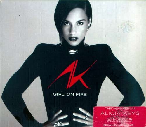 Alicia Keys - Girl On Fire (CD) [Digipak slightly worn around edges and spine]