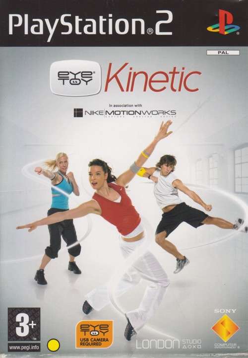 EyeToy - Kinetic : Includes Camera (PS2) [No Manual]