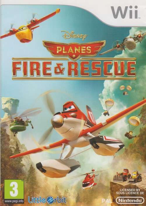 Planes - Fire & Rescue (Wii) [No Manual]