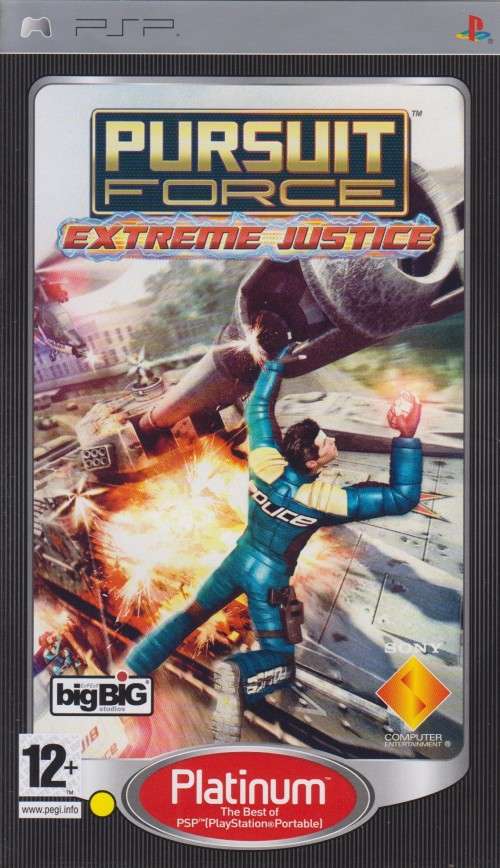 Pursuit Force - Extreme Justice : Platinum (PSP)
