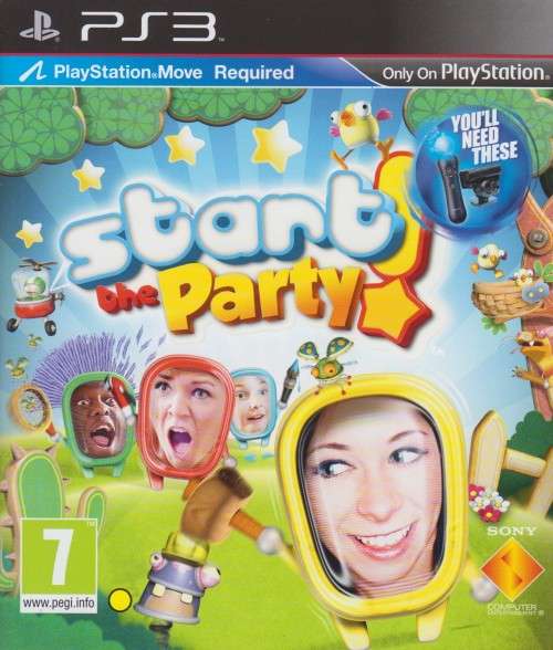 Start the Party PS3 Game IN VG CONDITION (SWADOCOP )