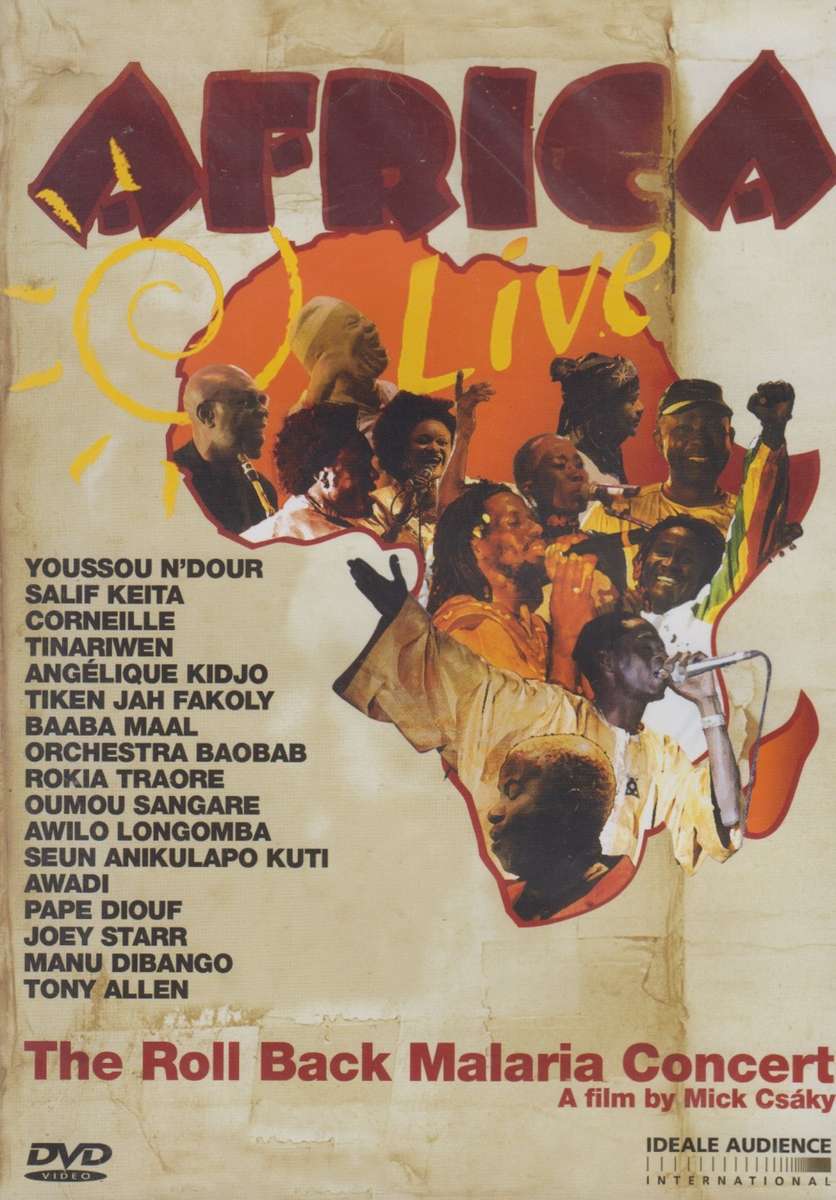 Africa Live - The Roll Back Malaria Concert : Various (DVD)