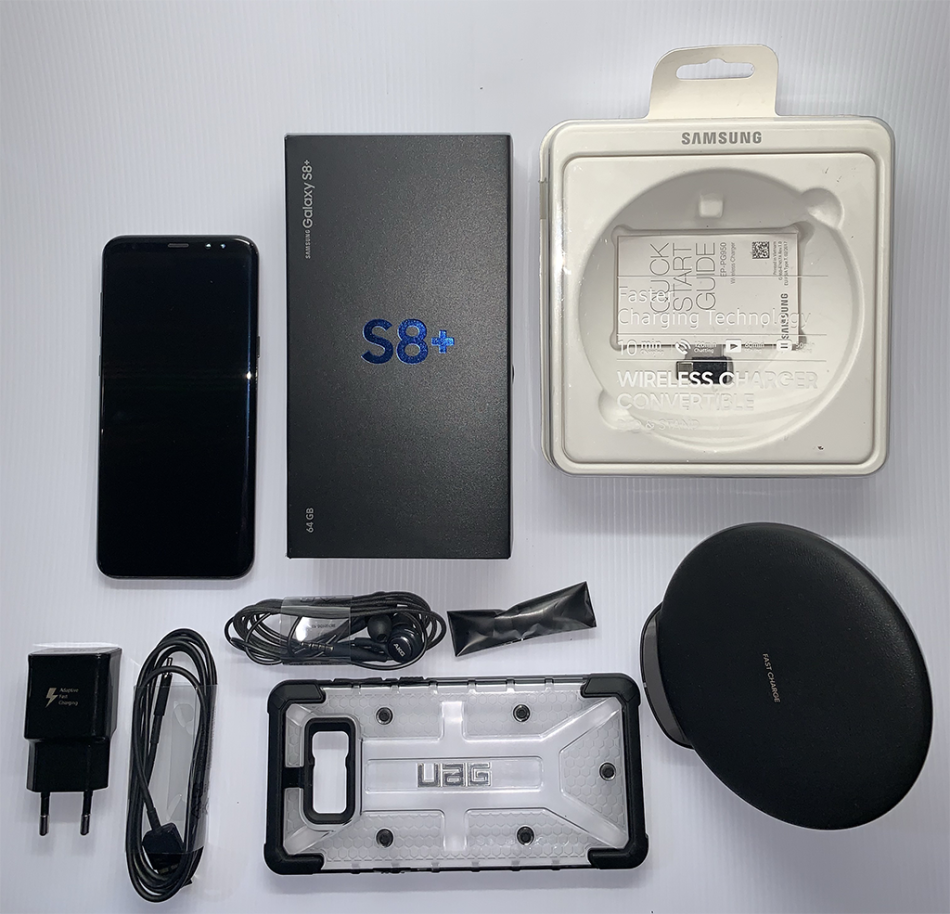 Samsung Galaxy S8+ & Samsung Wireless Charger