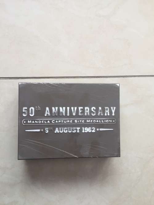 Mandela capture site 1/2 ounce gold coin.