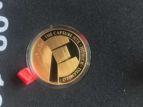 Mandela capture site 1/2 ounce gold coin.