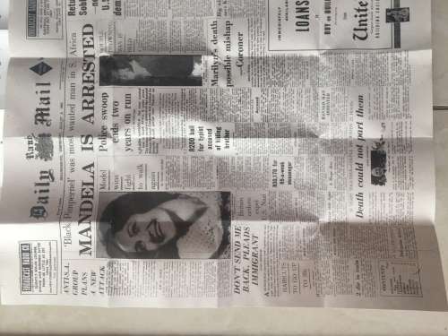 Mandela capture site 1/2 ounce gold coin.