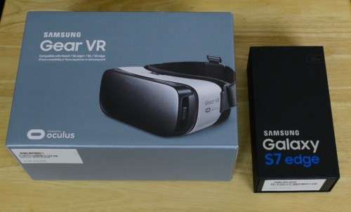 SAMSUNG S7 EDGE + Samsung Gear VR
