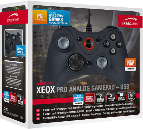 Speedlink XEOX Pro Analog Gamepad - USB (for PC)