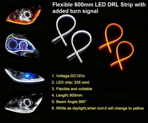 Daylight Running Light with running Turn Signal