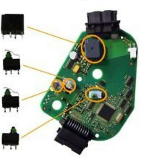 Audi A6 C6 Q7 Steering Lock Repair kit (error0288)