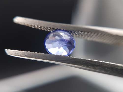 1.01ct Oval cut Tanzanite, Natural