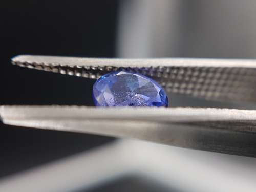 1.01ct Oval cut Tanzanite, Natural