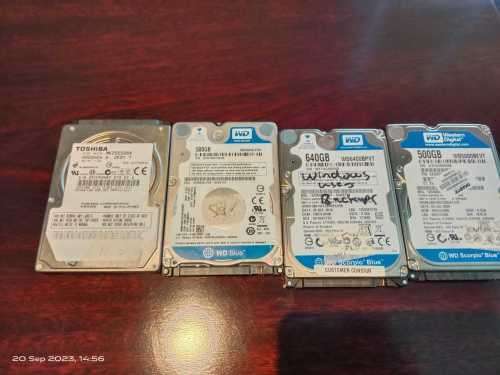 Bundle of SSD hard drives
