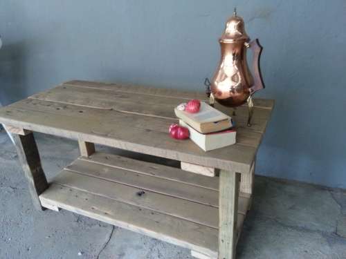 unique old wooden made COFFEE TABLE