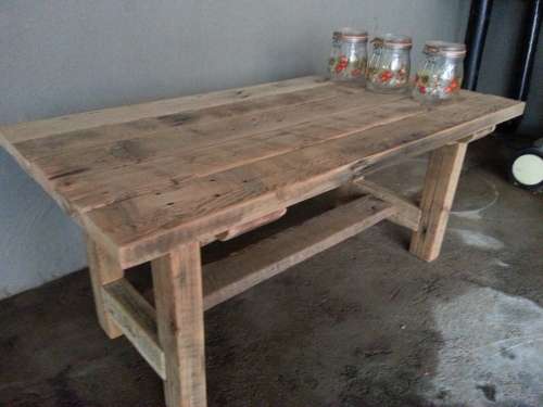 up-cycled coffee table