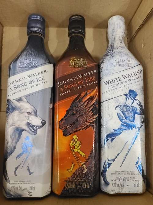 Clearance: Johnnie Walker Game Of Thrones Ltd Edition Scotch Whiskies