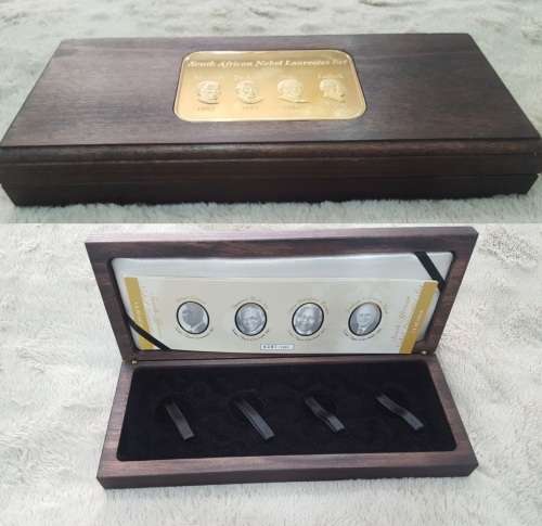 Mandela Coin set boxes (Bid per lot) Auction starts @ R1 bid now!!