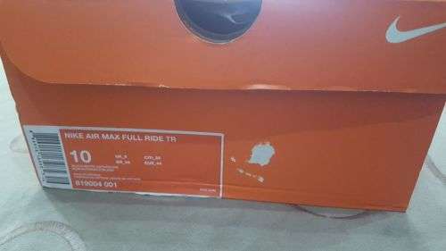 Mens Size10 Uk9 Nike Air Max full ride TR