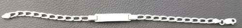 925 Identity Bracelet on Auction Now!!! Sterling Silver