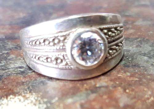 925 Sterling Silver ring on auction now!!!