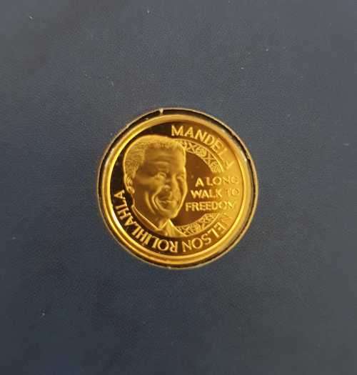 Nelson Mandela NOBEL PEACE LAUREATE 1993 COMMEMORATIVE MEDAL on Auction Now!!!