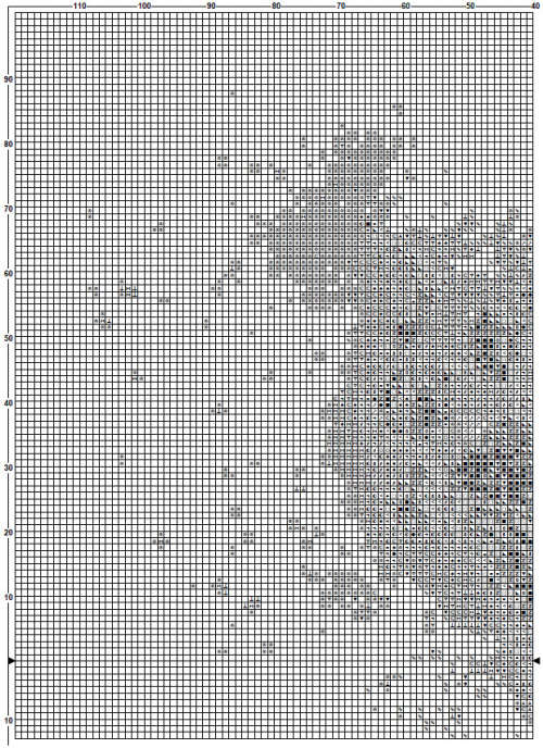 Black Cat 1 Cross Stitch Pattern PDF - Watercolor Cross Stitch Pattern