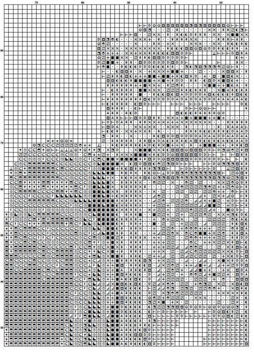 Book 3 Cross Stitch Pattern PDF - Watercolor Cross Stitch Pattern