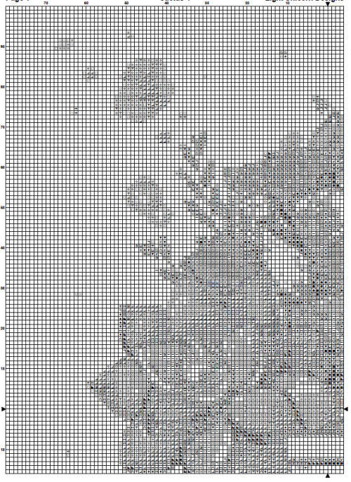 Cactus 4 Cross Stitch Pattern PDF - Succulents Plant Watercolor Cross Stitch Pattern
