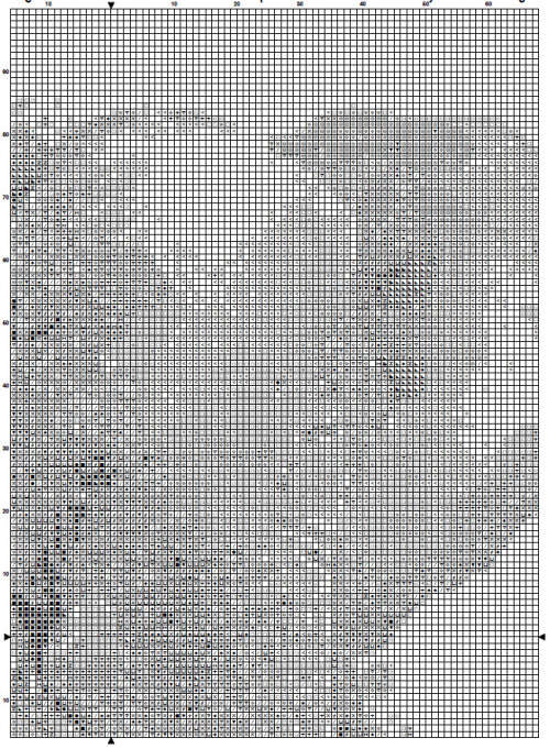 Elephants 1 Cross Stitch Pattern PDF - Big Five Watercolor Cross Stitch Pattern