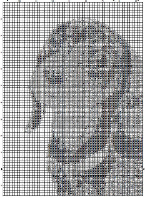 Dachshund Cross Stitch Pattern 3 PDF - Dog Watercolor Cross Stitch Pattern