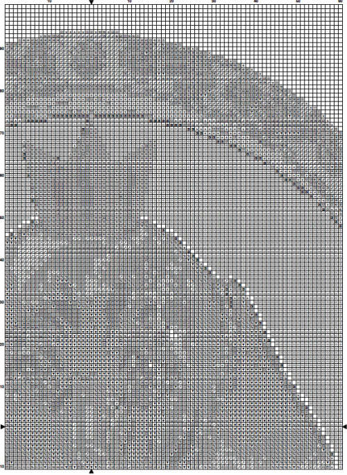 Dachshund Cross Stitch Pattern 5 PDF - Dog Watercolor Cross Stitch Pattern