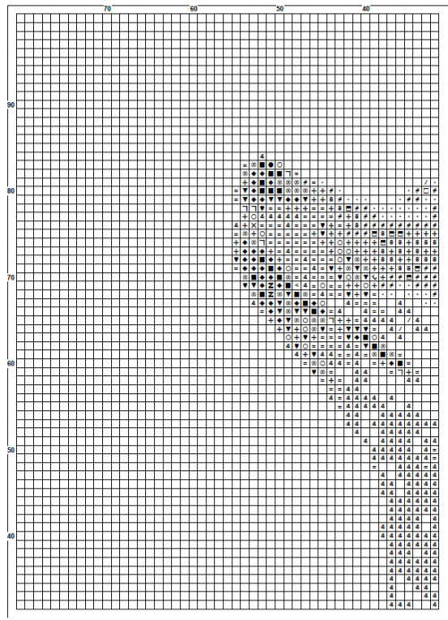 Fox 2 Cross Stitch Pattern PDF - Watercolor Cross Stitch Pattern