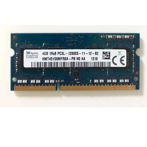 4GB HYNIX PC3L-12800S 1600MHz Laptop RAM